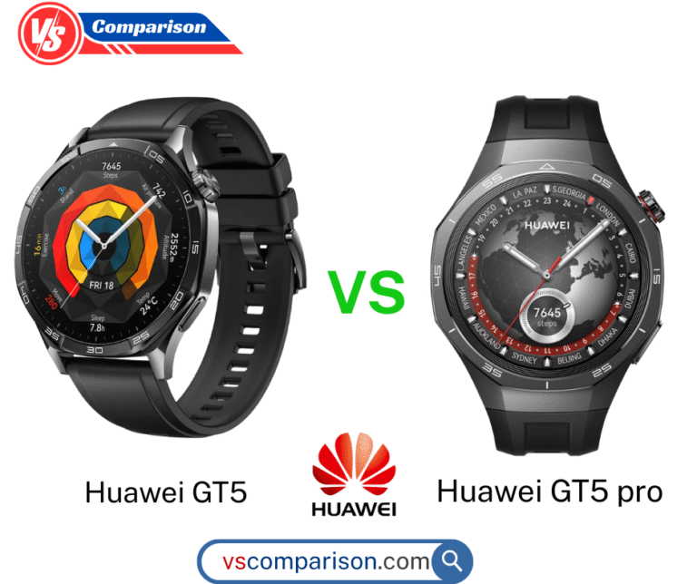 Huawei GT5 vs GT5 pro comparison