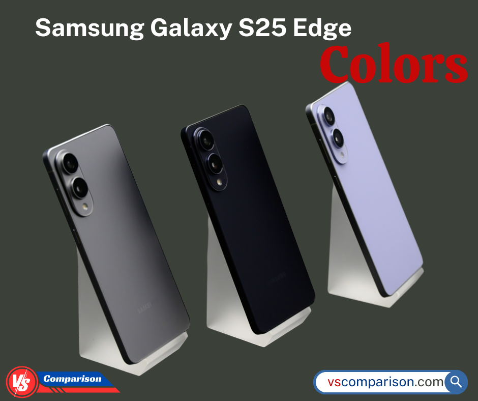 Samsung Galaxy S25 edge colors