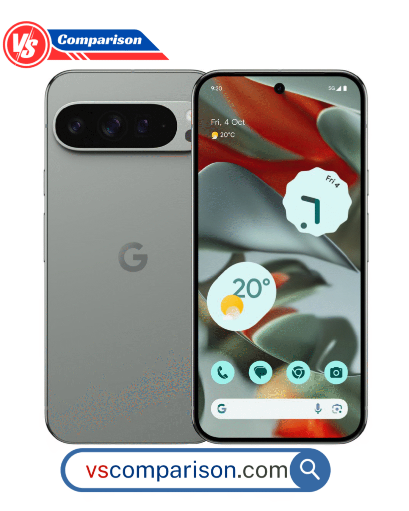 pixel 9 pro xl front and back views