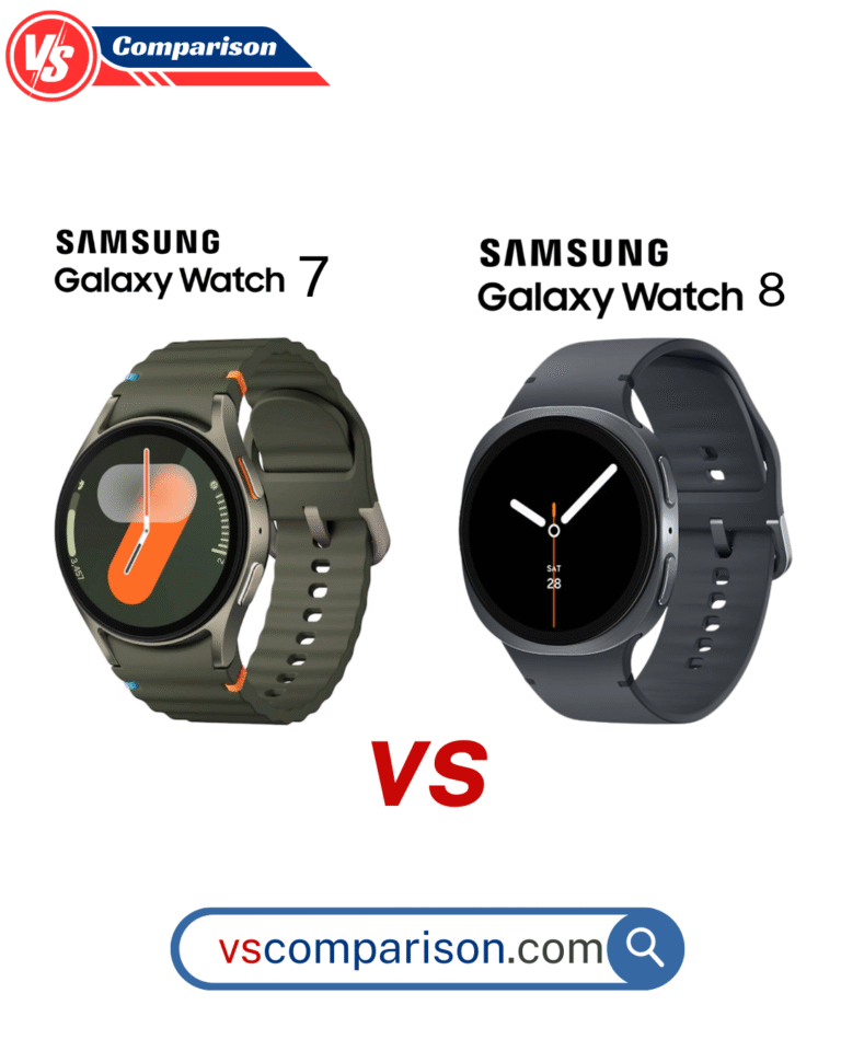 Samsung Galaxy Watch 7 vs Galaxy Watch 8 comparison