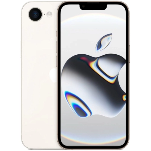 Apple iPhone 16e front and back