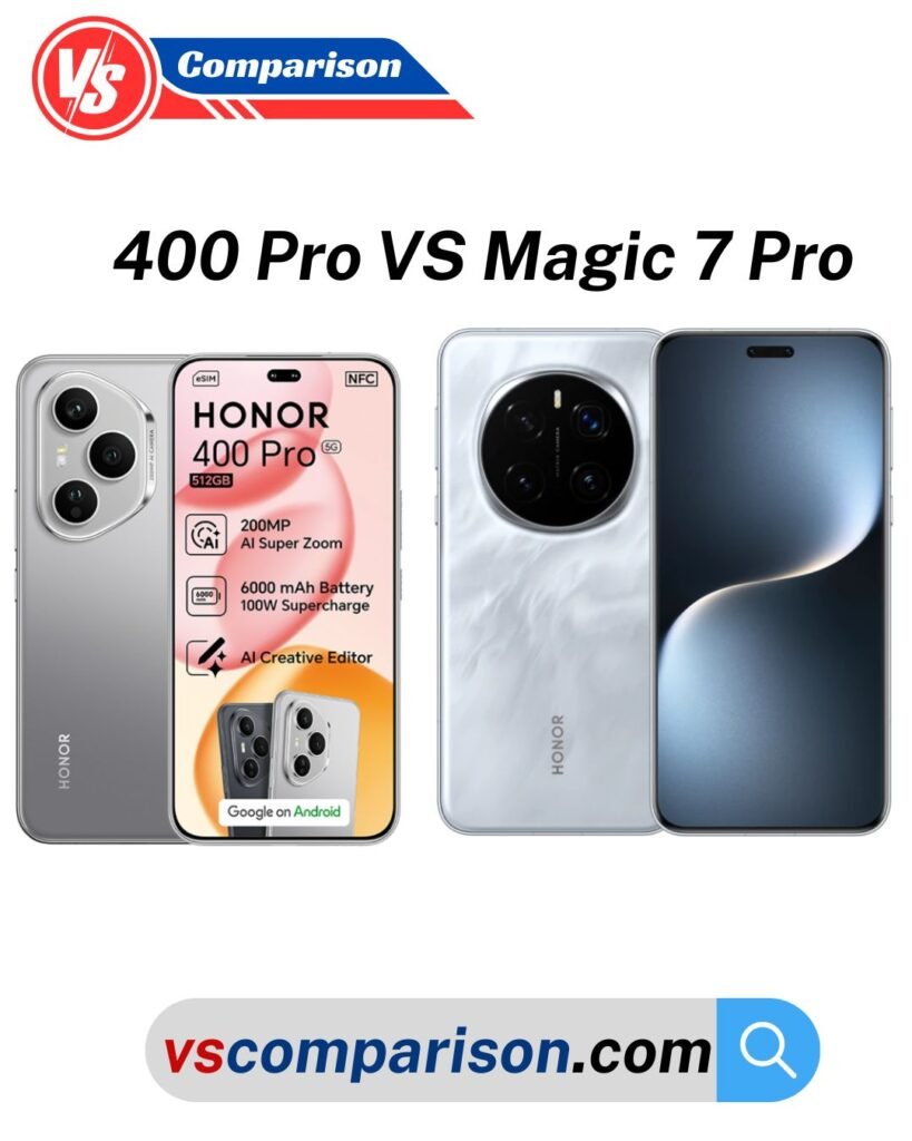 Honor 400 Pro vs Magic 7 Pro by VS Comparison.com