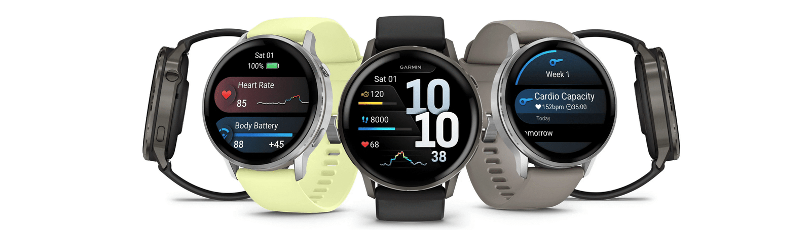 Garmin Venu 4 watches colors