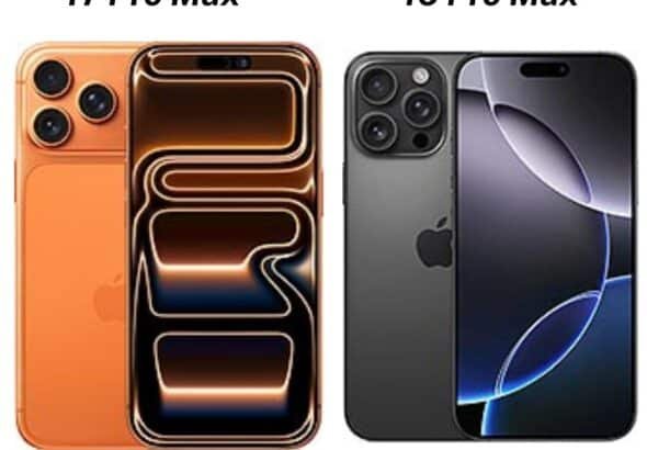 iPhone 17 Pro Max vs iPhone 16 Pro Max side by side