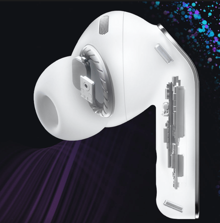 Samsung Galaxy buds 4 pro internal design.