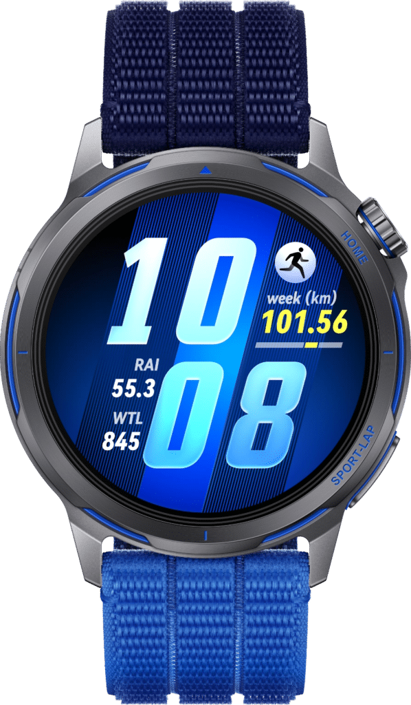 Huawei Watch GT Runner 2 vs GT6 Pro: Blue Huawei GT Runner 2.