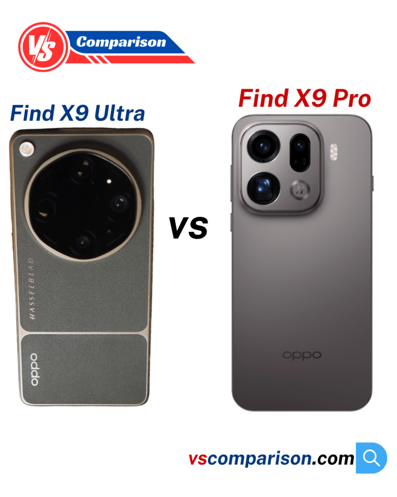 Oppo Find X9 Ultra vs Find X9 Pro