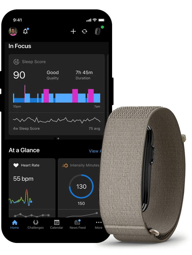 Garmin Cirqa device and app