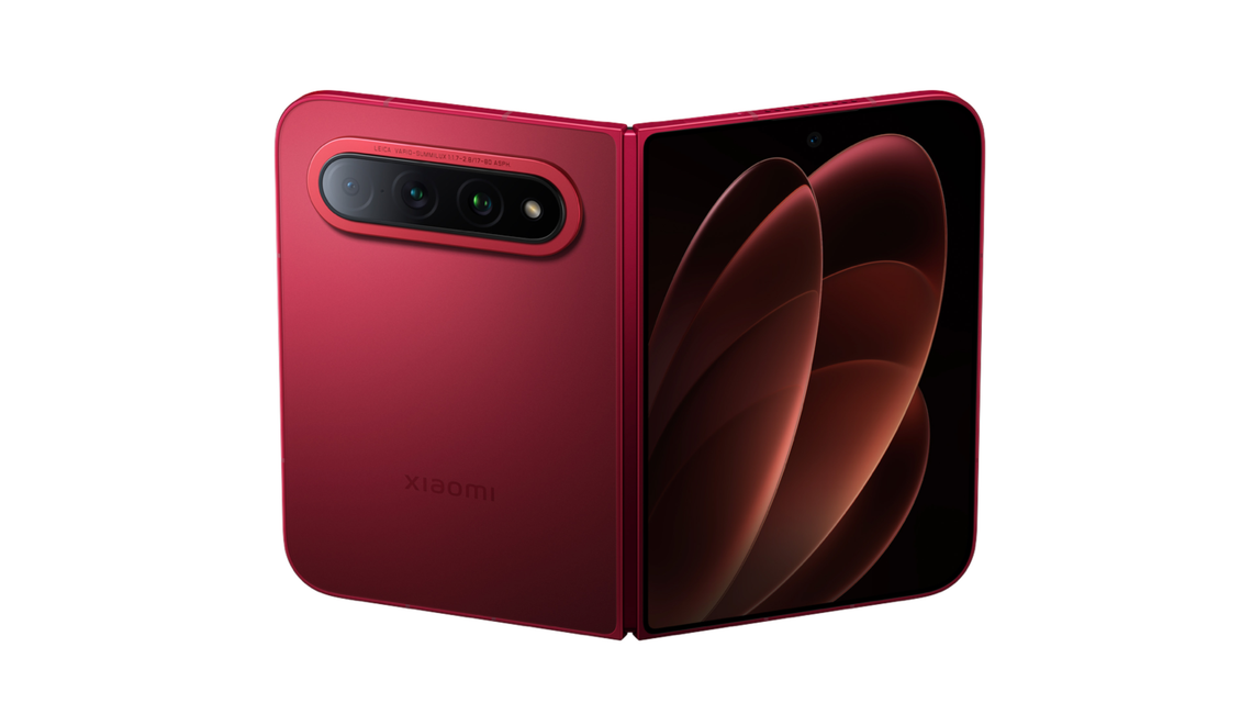 Xiaomi 18 Fold: back view when unfolded