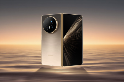 Honor Magic V5 unfolded back view